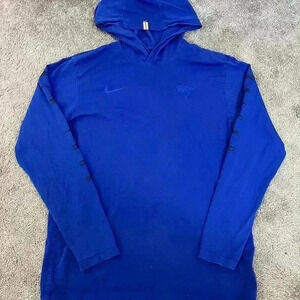 Nike New York Knicks, lightweight hoodie, royal‎ blue